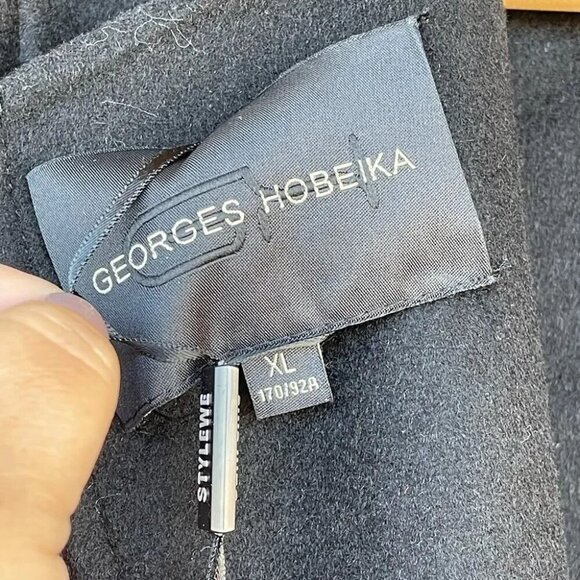 GEORGES HOBEIKA WOOL DRESS XL - Picture 8 of 10